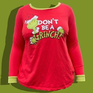 Don’t Be A Grinch Graphic Pullover